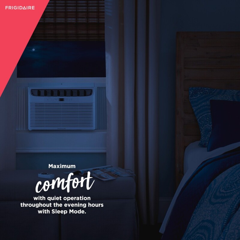 18,000 BTU Window Room Air Conditioner with Supplemental Heat FHWE182WB2