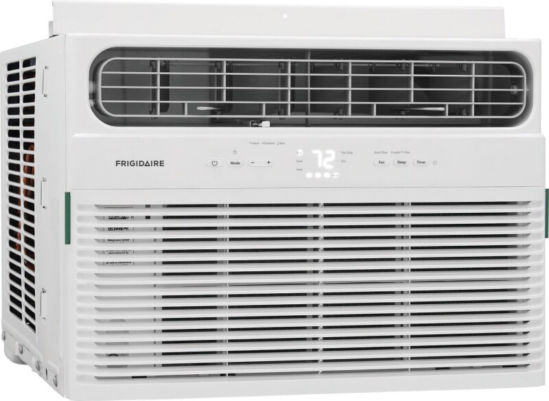 8,000 BTU Window Room Air Conditioner with Supplemental Heat FHWH084WB1