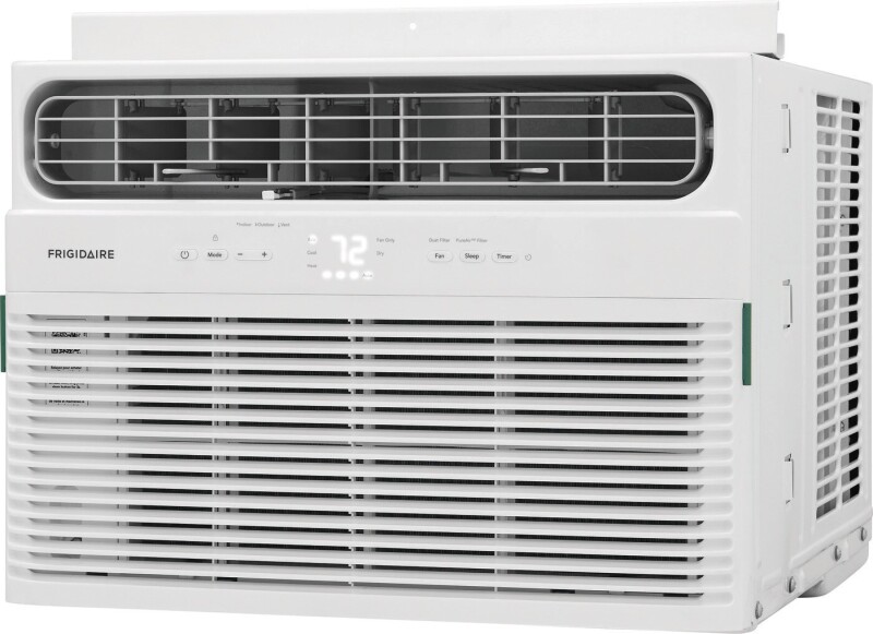 8,000 BTU Window Room Air Conditioner with Supplemental Heat FHWH084WB1