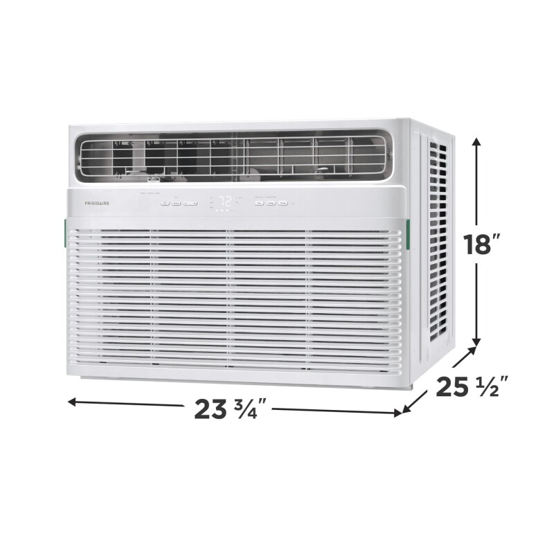 18,800 BTU Window Room Air Conditioner with Supplemental Heat FHWH184WB2