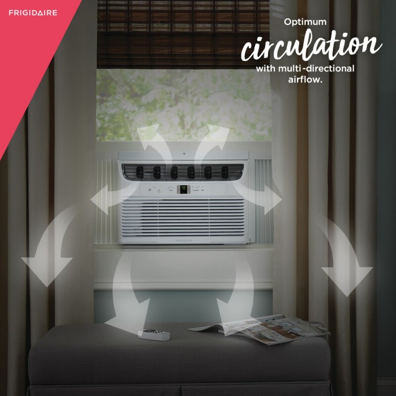 6,000 BTU Connected Window-Mounted Room Air Conditioner view 6