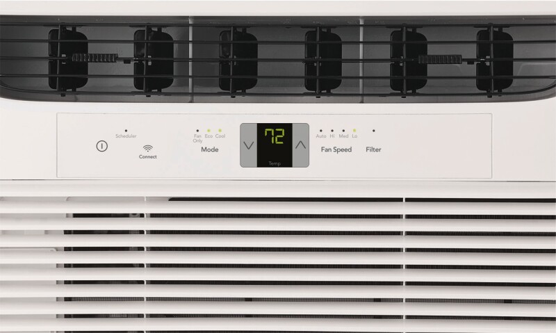 8,000 BTU Connected Window-Mounted Room Air Conditioner FHWW083WBE, product image 3 of 5