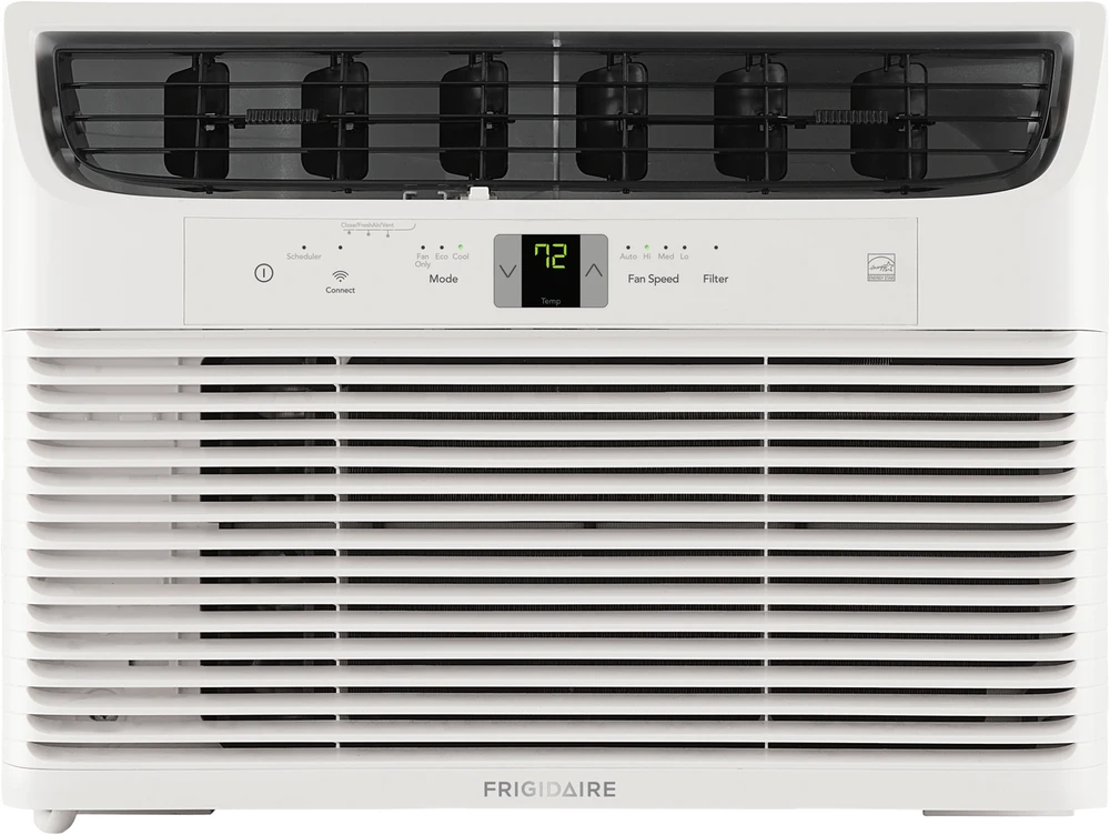 10,000 BTU Connected Window-Mounted Room Air Conditioner FHWW103WBE, product image 1 of 5
