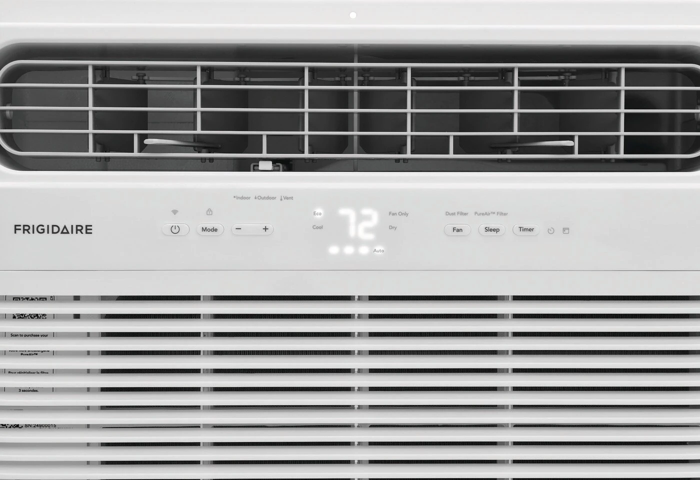 10,000 BTU Window Room Air Conditioner with Wi-Fi FHWW104WD1, product image 3 of 8