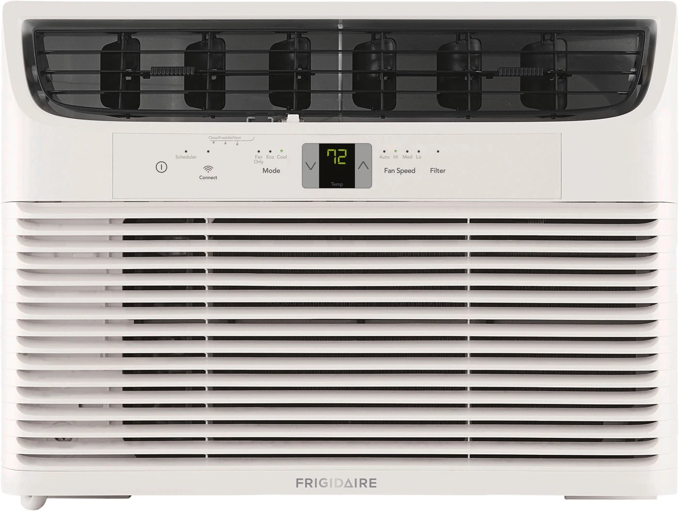 12,000 BTU Connected Window-Mounted Room Air Conditioner FHWW123WBE, product image 1 of 5