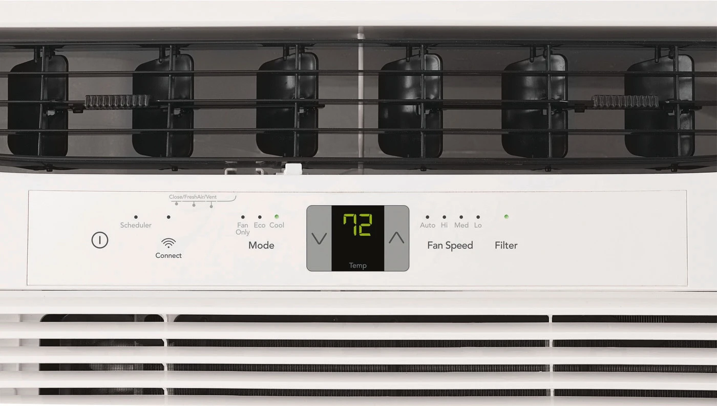 12,000 BTU Connected Window-Mounted Room Air Conditioner FHWW123WBE, product image 5 of 5