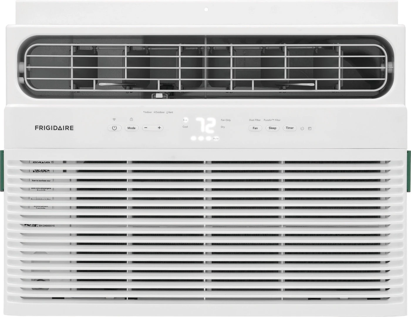 12,000 BTU Window Room Air Conditioner with Wi-Fi FHWW124WD1