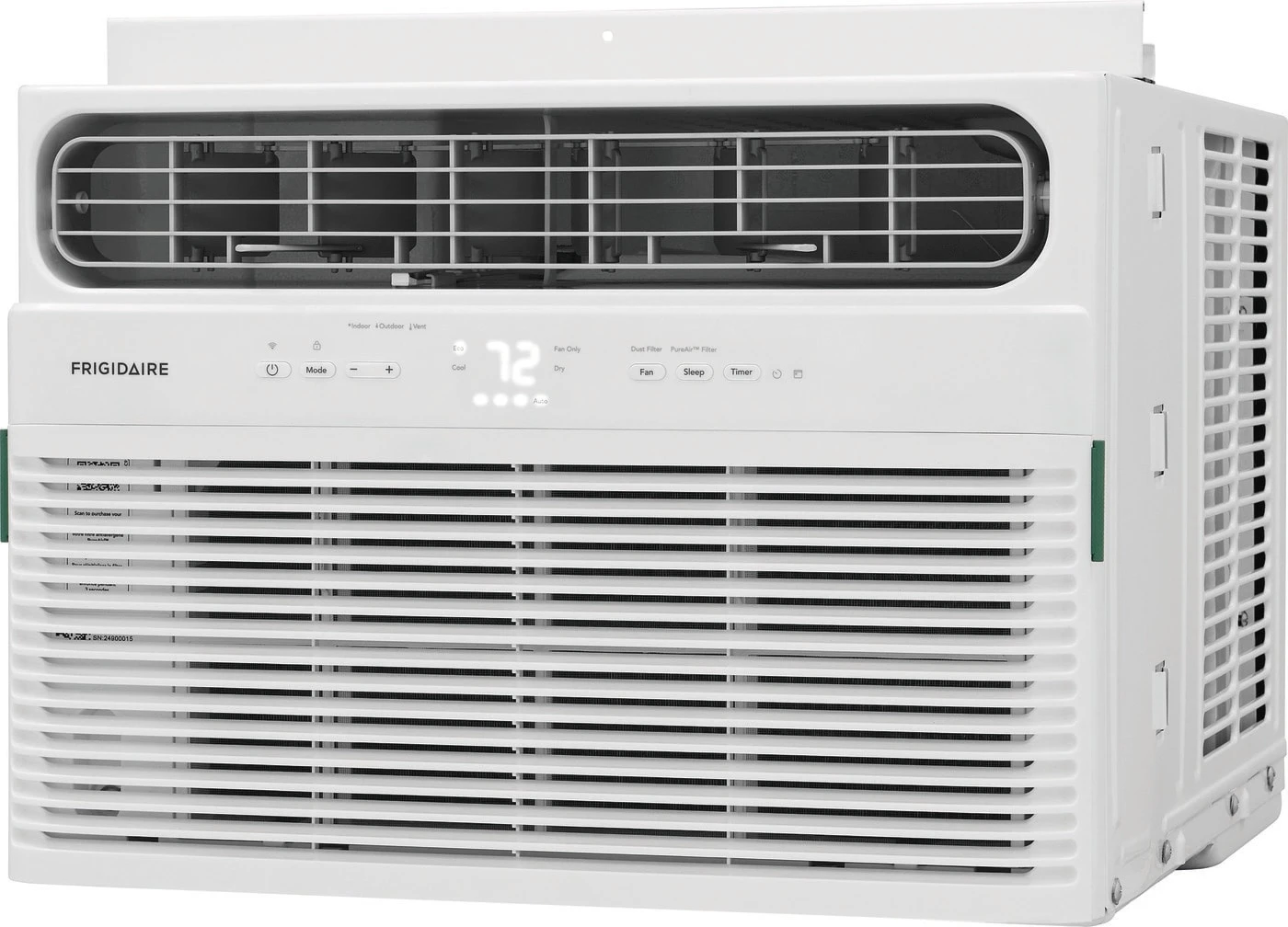 12,000 BTU Window Room Air Conditioner with Wi-Fi FHWW124WD1