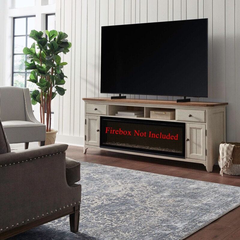 Fireplace TV Consoles 79 Inch Fireplace TV Console FIRE652TV79F