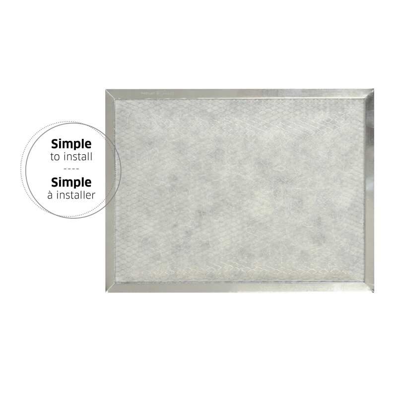 Broan-NuTone Genuine Replacement Charcoal Filter for Range Hoods, 11-1/4" x 8-1/2", Fits Select Models FKM65