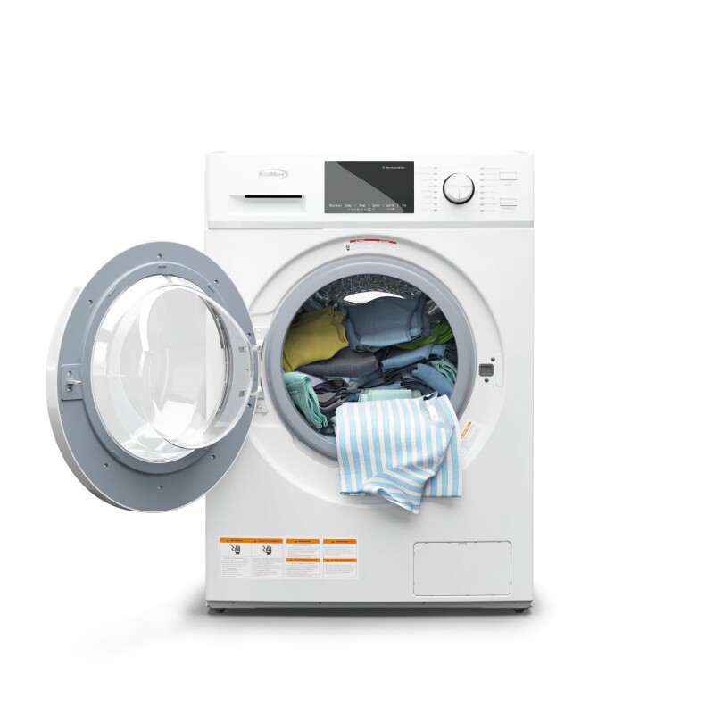 2.7 cu. ft. All-in-One Washer & Dryer Combo in White FLC3CWH