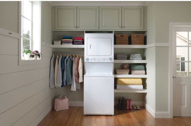 Electric Washer/Dryer Laundry Center - 3.9 Cu. Ft Washer and 5.5 Cu. Ft. Dryer view 6