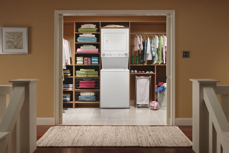 Electric Washer/Dryer Laundry Center - 3.9 Cu. Ft Washer and 5.5 Cu. Ft. Dryer view 7