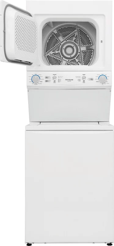 Electric Long Vent Stacked Laundry Center - 3.9 Cu. Ft Washer and 5.5 Cu. Ft. Dryer view 4