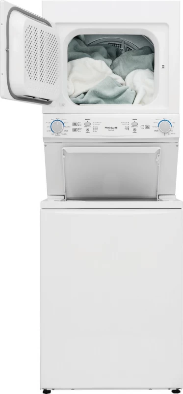 Electric Long Vent Stacked Laundry Center - 3.9 Cu. Ft Washer and 5.5 Cu. Ft. Dryer view 5