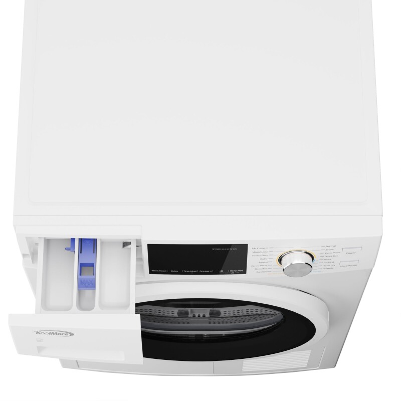 4.4 cu. ft. Large Capacity Stackable Ventless Front Load Dryer in White, 240V. FLD5CWHP, product image 8 of 11