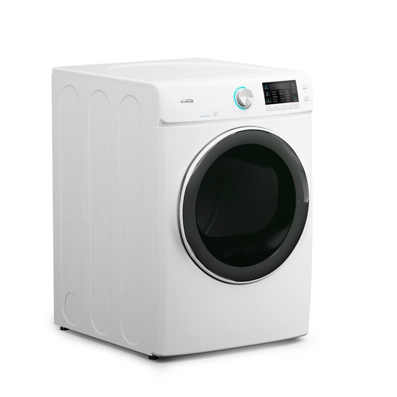 8 cu. ft. Large Capacity Stackable Vented Electric Front Load Dryer in White, 240V FLD8CWH, product image 2 of 12