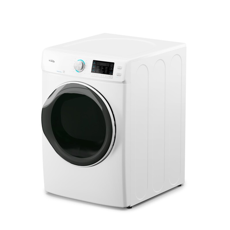 8 cu. ft. Large Capacity Stackable Vented Electric Front Load Dryer in White, 240V FLD8CWH, product image 4 of 12