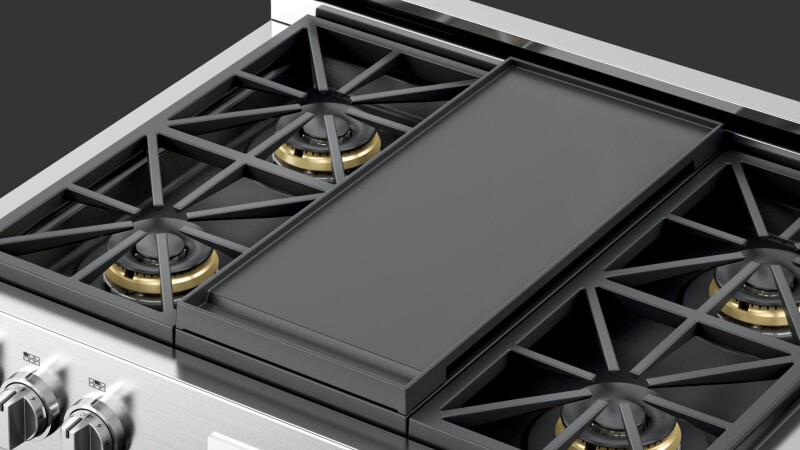 36" Heavy duty enameled cast-iron griddle FMGRID36