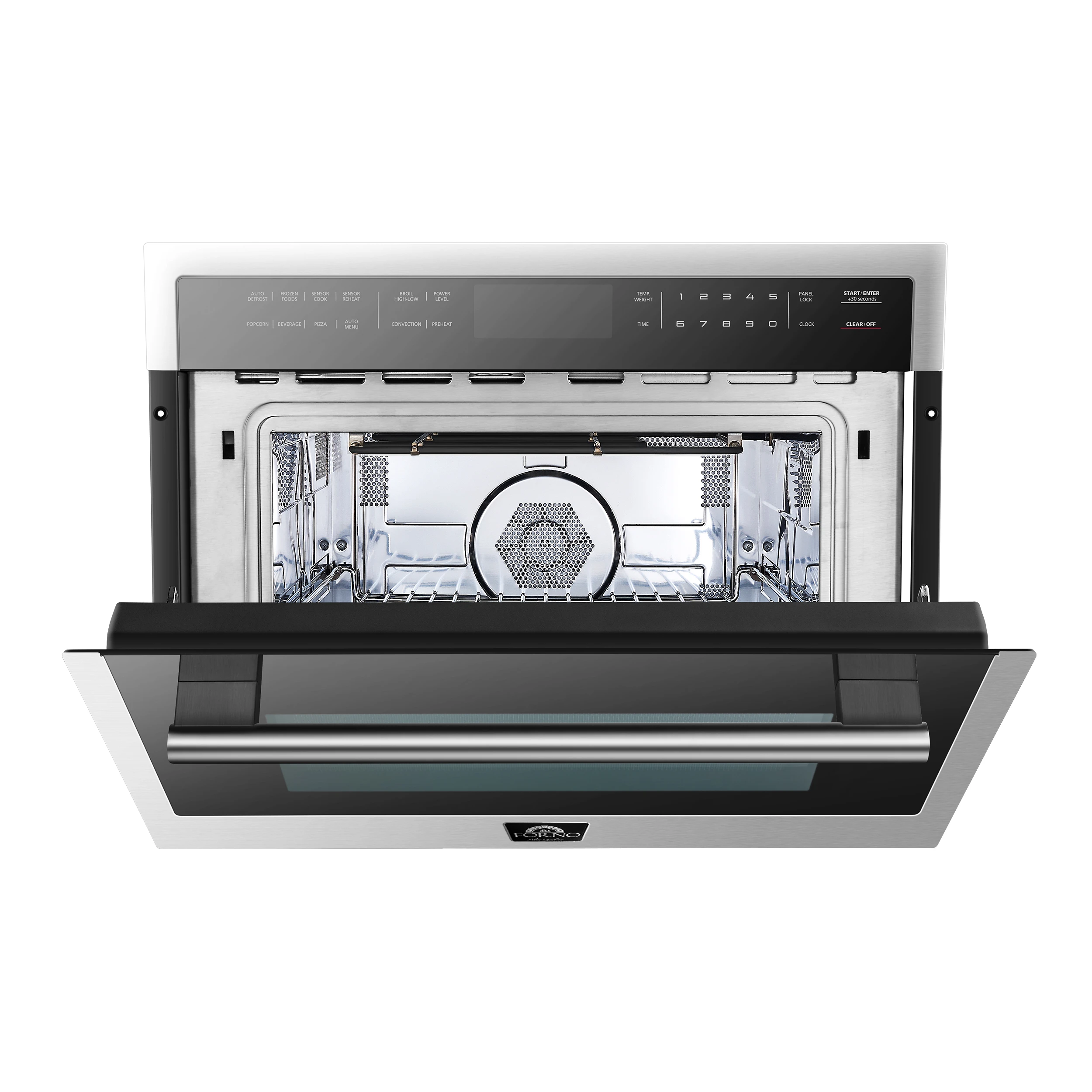 Oliena 24-Inch Compact Oven and 1000 Watt Microwave, 1.6 cu.ft, Convection Oven FMWDR309324
