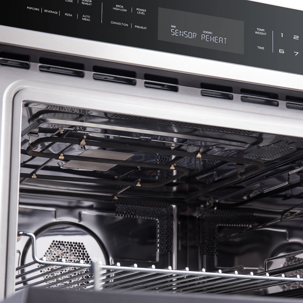Oliena 30-Inch Compact Oven and 1000 Watt Microwave, 1.6 cu.ft, Convection Oven FMWDR309330