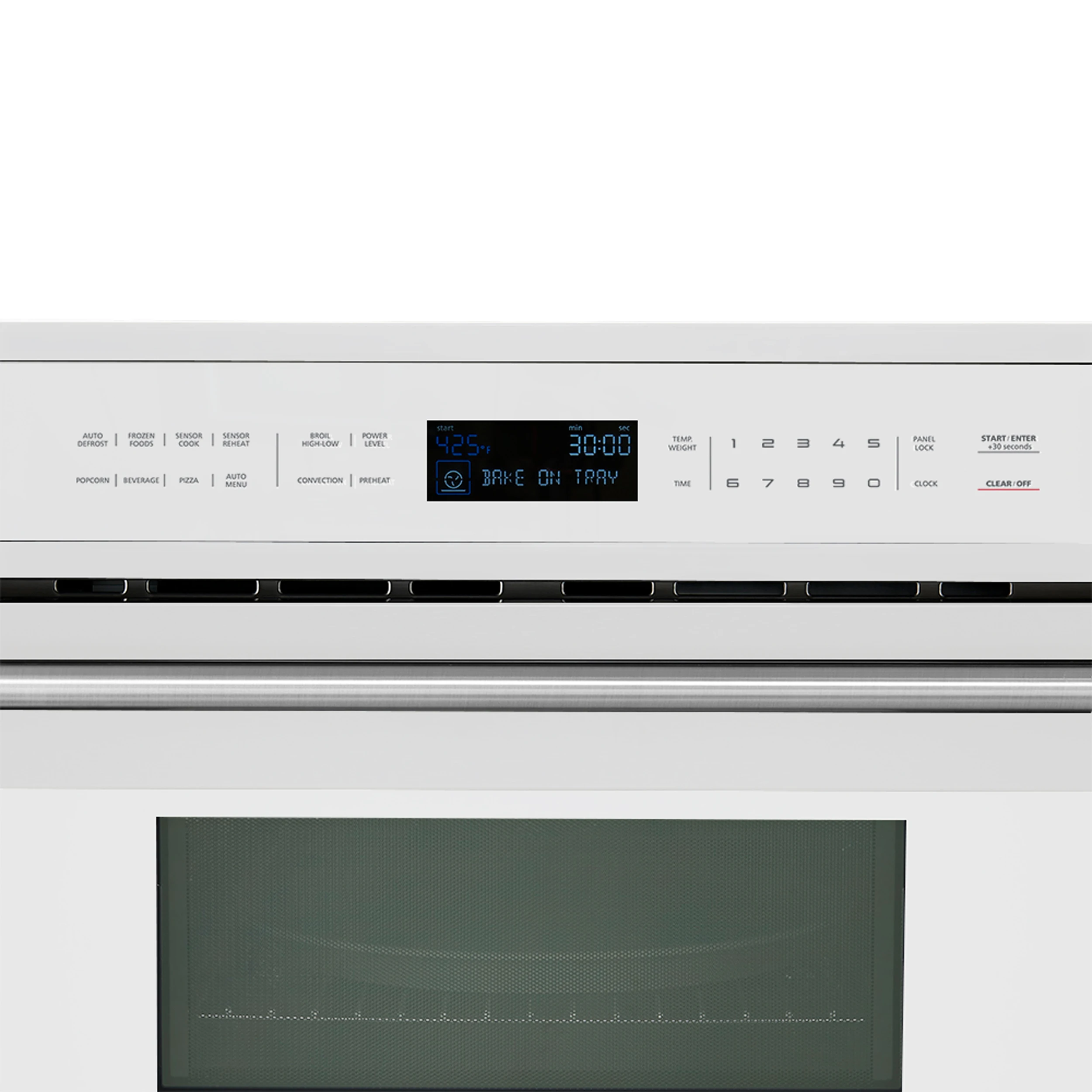 Oliena Espresso White 30 Inch 1750 Watt Compact Oven & 1000 Watt Microwave, 1.6 cu. ft. FMWDR309330WHT