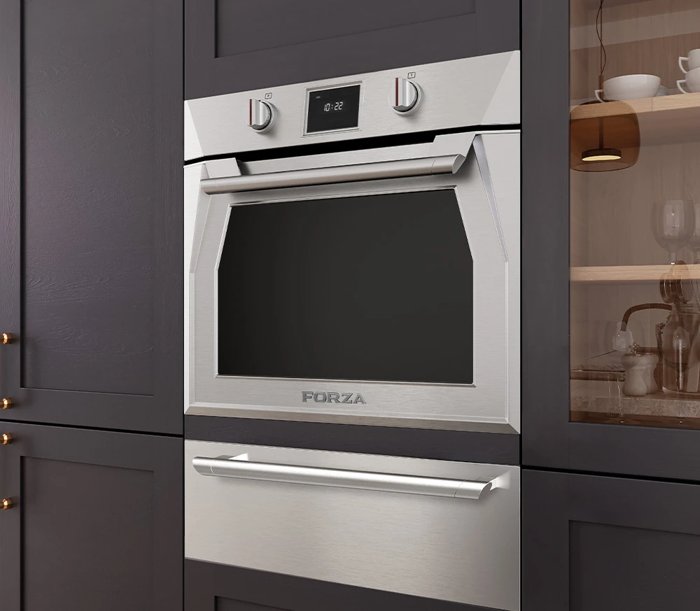 30 Inch Single Dual Convection Electric Wall Oven FOSP30S