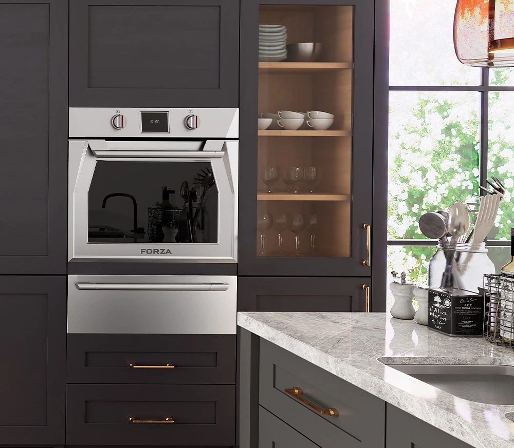 30 Inch Single Dual Convection Electric Wall Oven FOSP30S