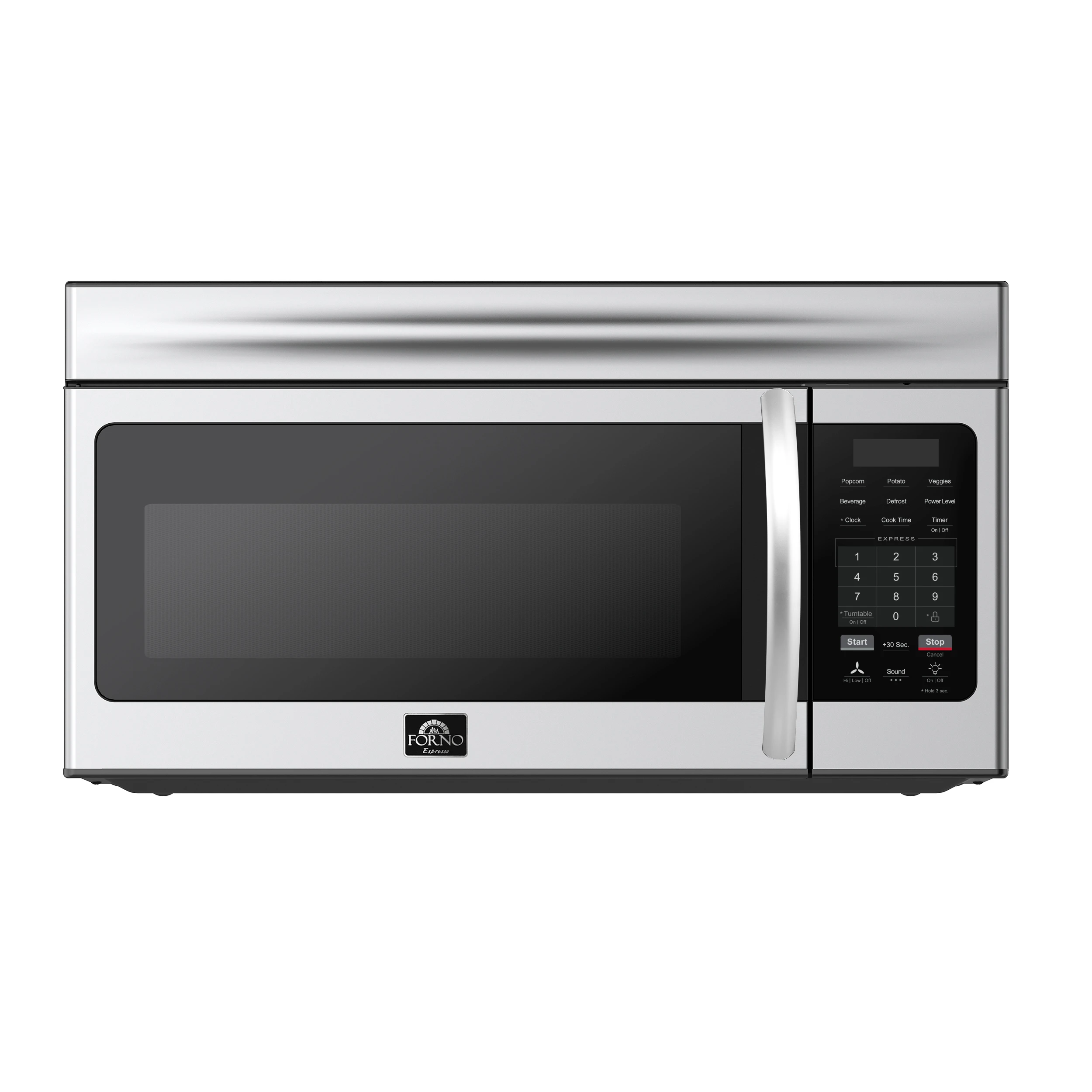 Scalo 30-Inch Over the Range Microwave, – 1.6 cu.ft, 300 CFM Vent, Touch Control, LED Light FOTR300730