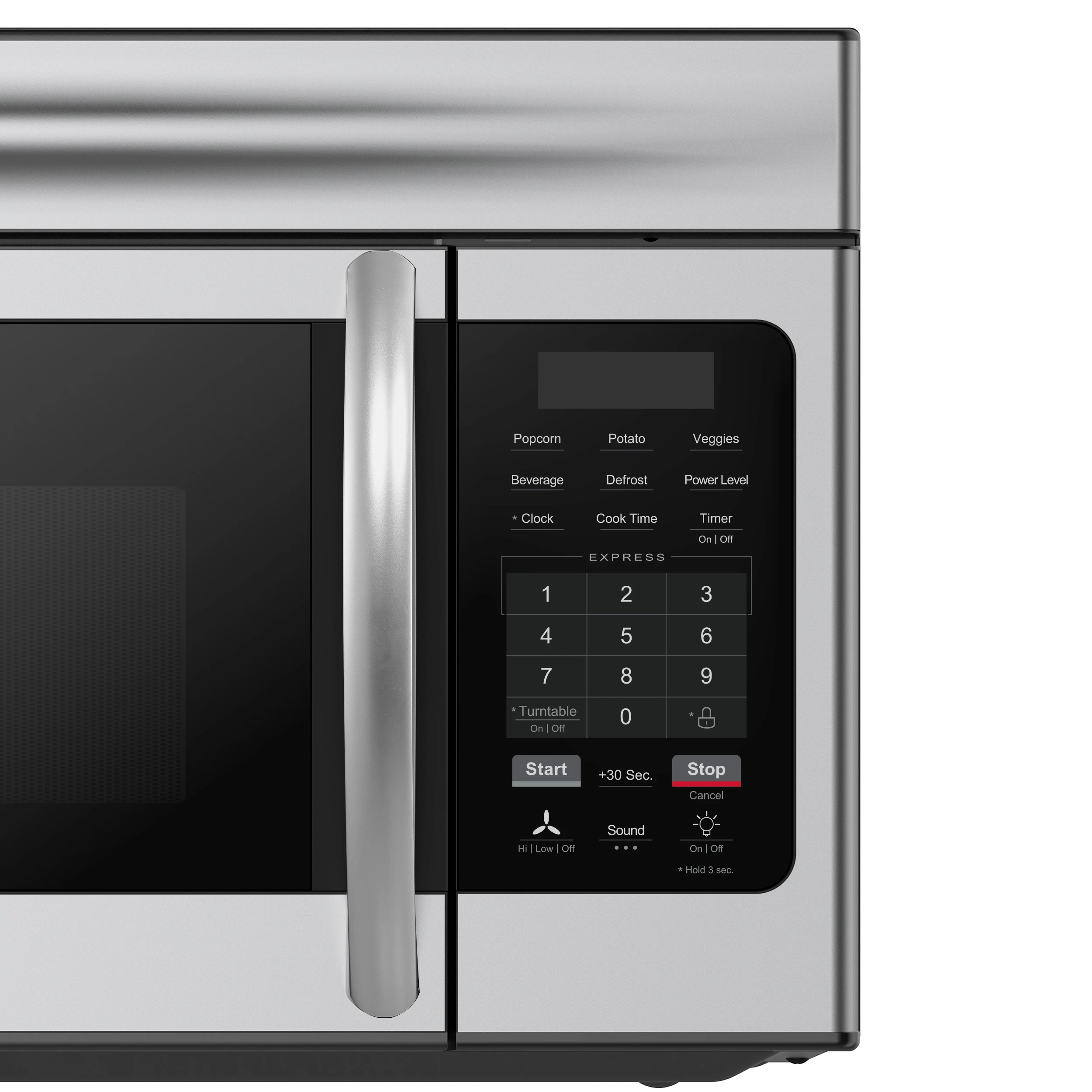 Scalo 30-Inch Over the Range Microwave, – 1.6 cu.ft, 300 CFM Vent, Touch Control, LED Light FOTR300730