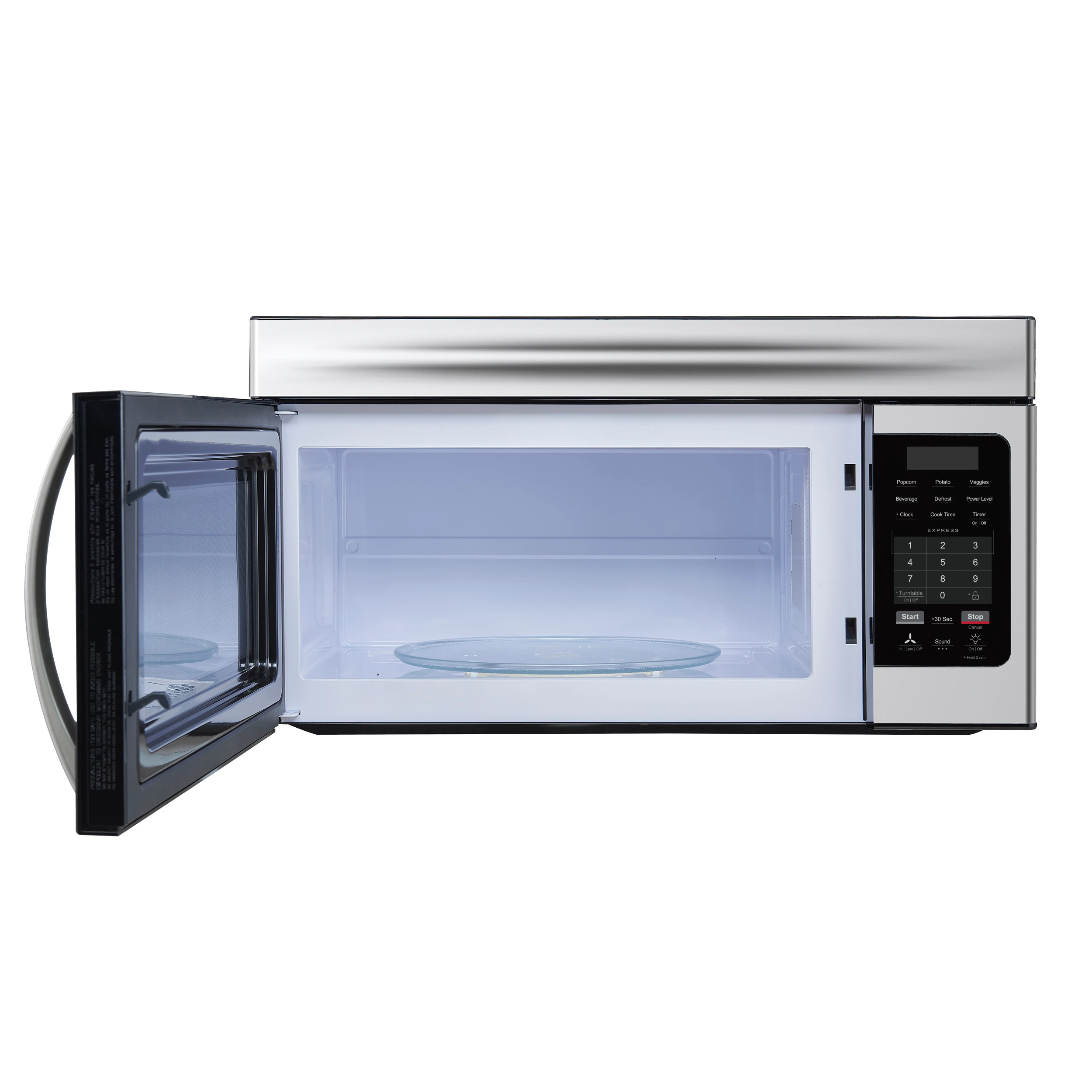 Scalo 30-Inch Over the Range Microwave, – 1.6 cu.ft, 300 CFM Vent, Touch Control, LED Light FOTR300730