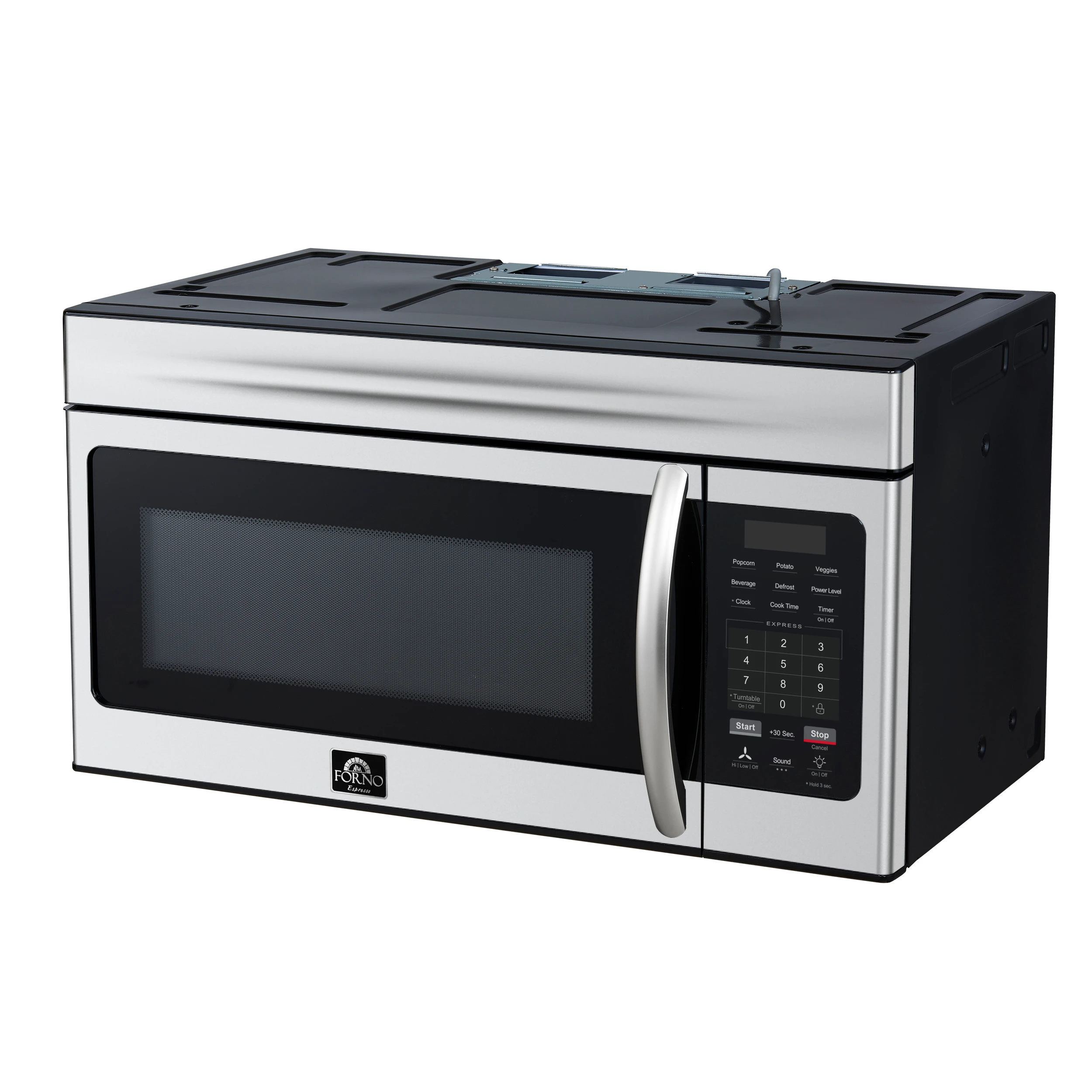 Scalo 30-Inch Over the Range Microwave, – 1.6 cu.ft, 300 CFM Vent, Touch Control, LED Light FOTR300730