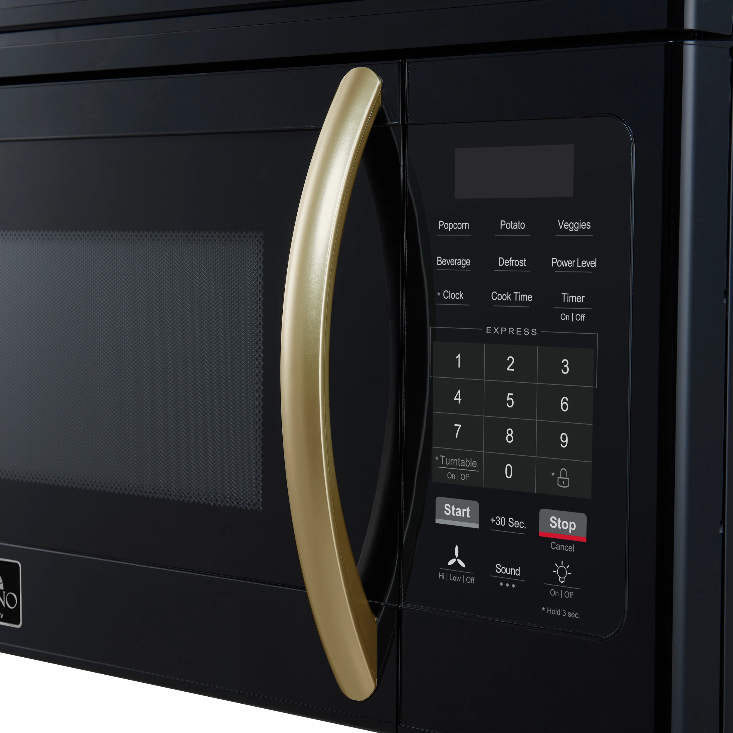 Scalo 30-Inch Over the Range Microwave, – 1.6 cu.ft, 300 CFM Vent, Touch Control, LED Light FOTR300730BLK