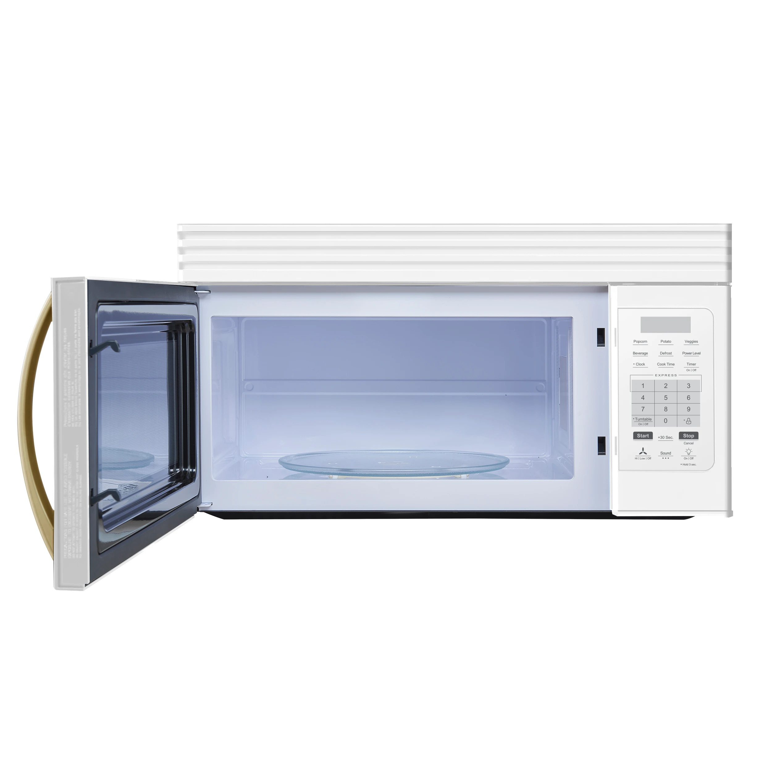 Scalo 30-Inch Over the Range Microwave, – 1.6 cu.ft, 300 CFM Vent, Touch Control, LED Light FOTR300730WHT