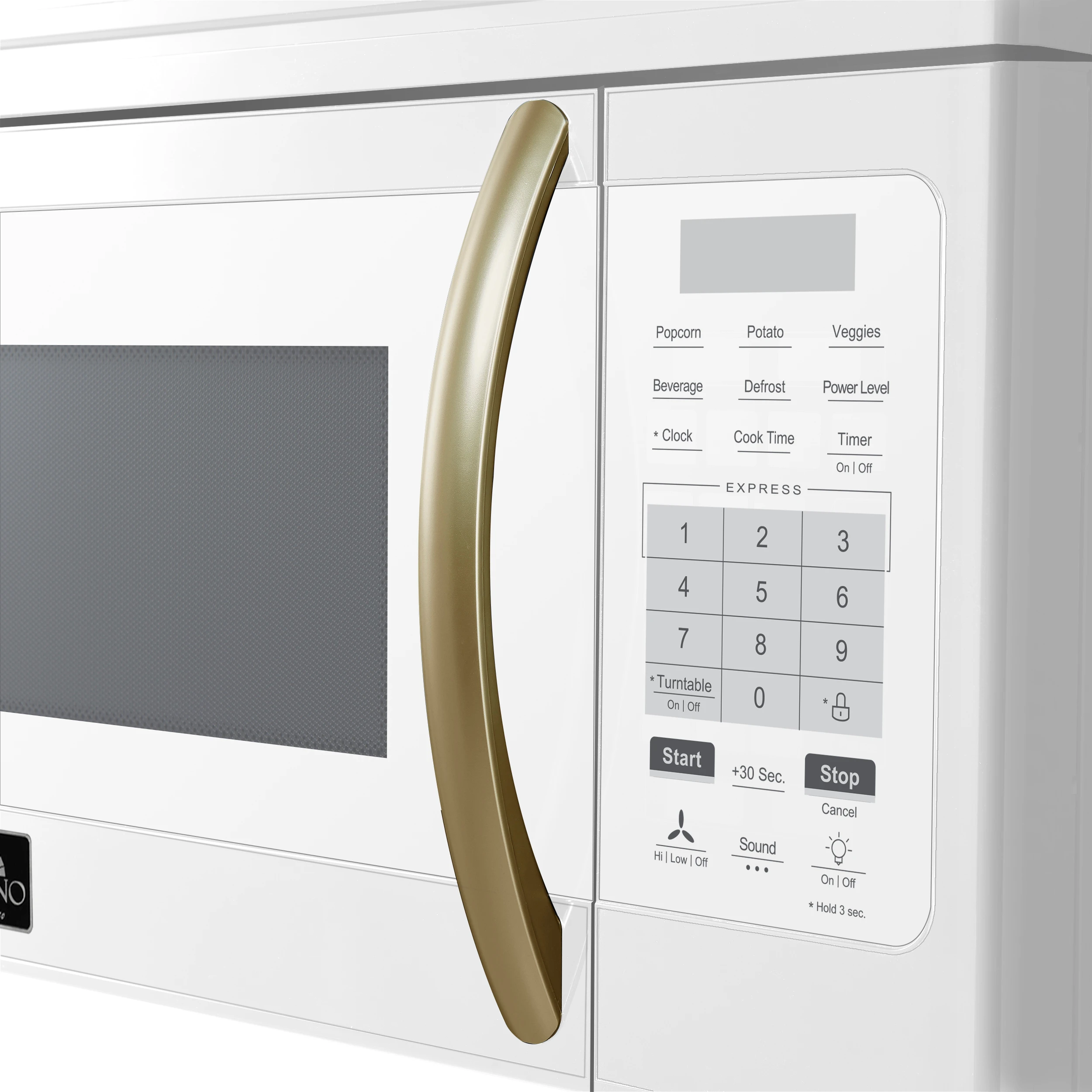 Scalo 30-Inch Over the Range Microwave, – 1.6 cu.ft, 300 CFM Vent, Touch Control, LED Light FOTR300730WHT