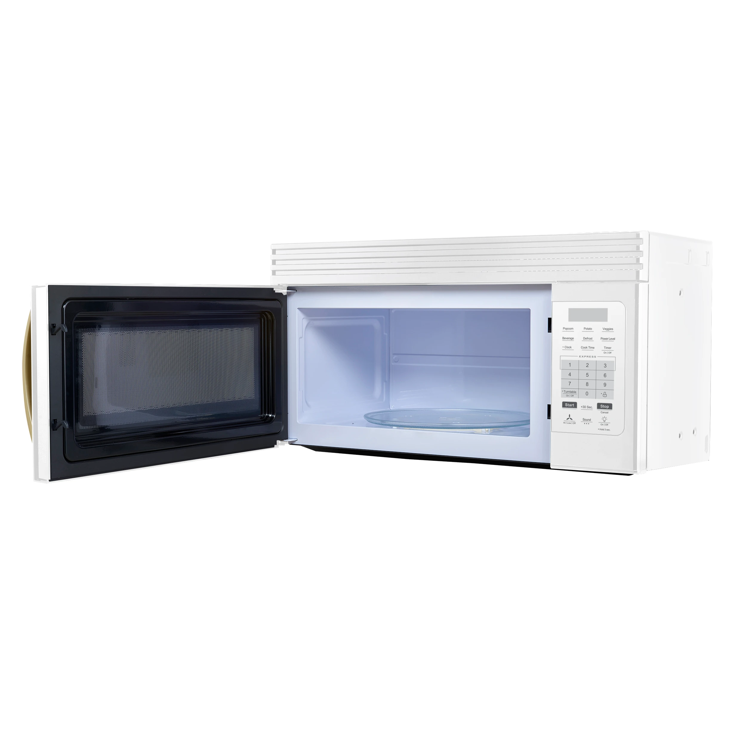 Scalo 30-Inch Over the Range Microwave, – 1.6 cu.ft, 300 CFM Vent, Touch Control, LED Light FOTR300730WHT