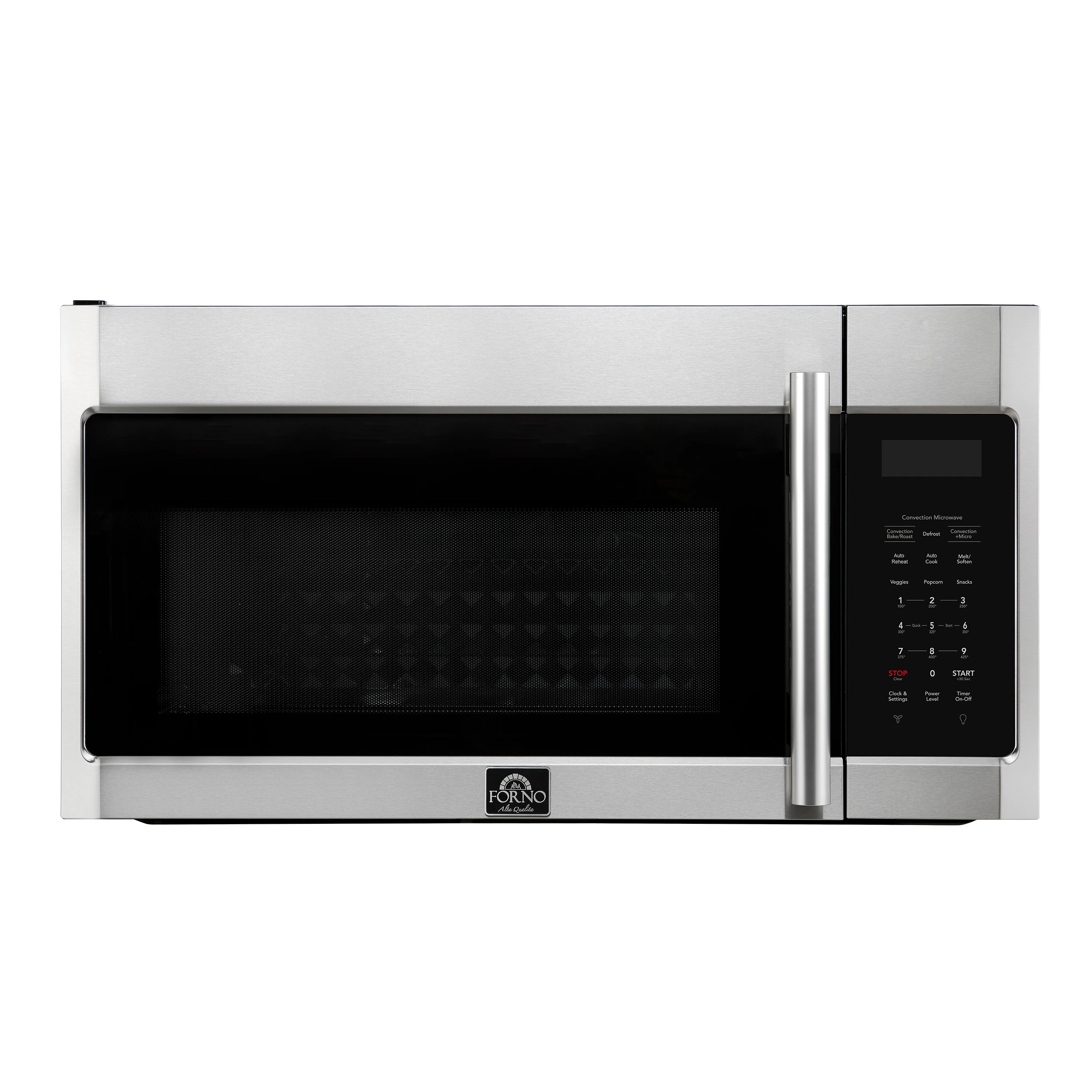 Fornace 30-Inch Over the Range Convection Microwave, – 1.5 cu.ft, 300 CFM Vent, Touch Control, LED Light FOTR303830