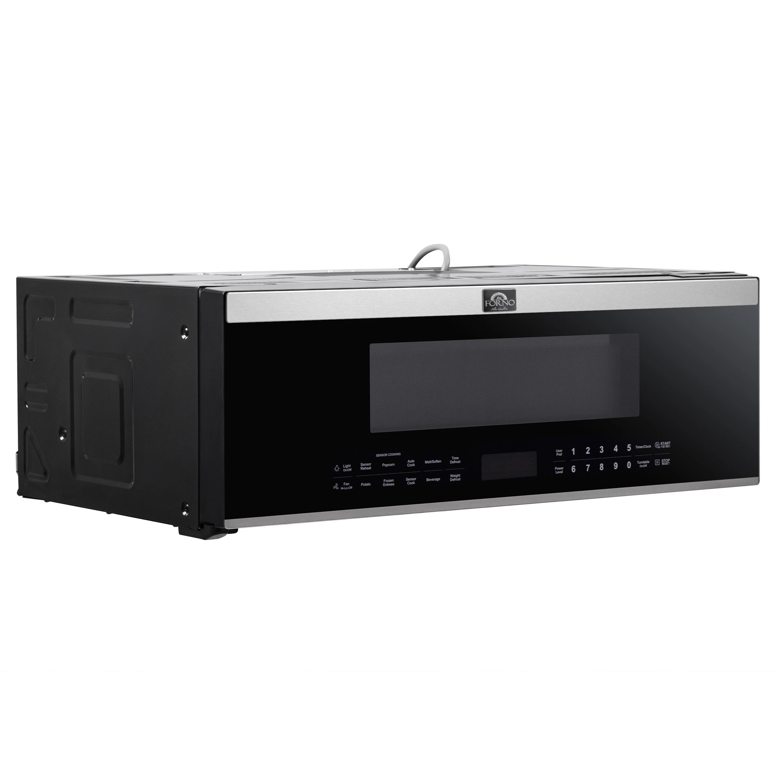Padula Over the Range Microwave, 30-Inch 1.2 cu.ft., Stainless Steel, 400 CFM, Sensor Cook FOTR308030