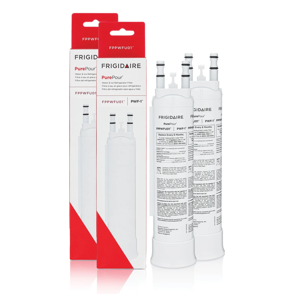 PurePour™ Water and Ice Refrigerator Filter PWF-1™ - Set of 2 FPPWFU012PAK, product image 3 of 3