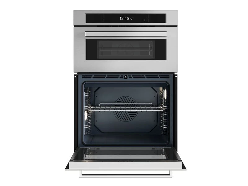 30 inch Combo Electric Convection Oven, main oven with Self-Clean and Bertazzoni Assistant FPRO30COSTX