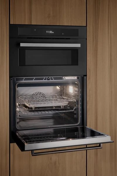 30 inch Electric Speed Oven Combination with Steam, Self-Clean and Bertazzoni Assistant FPRO30COVTC