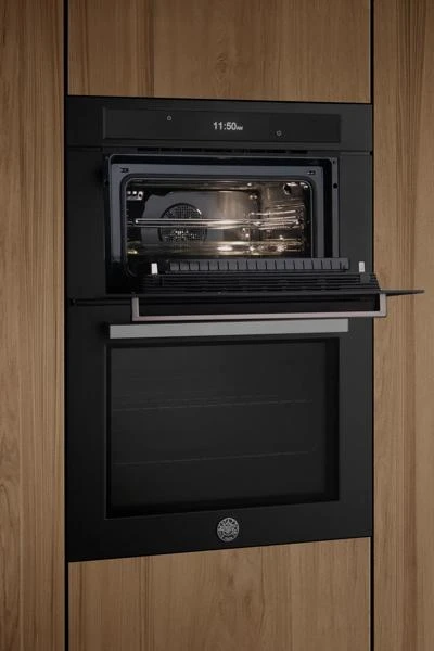 30 inch Electric Speed Oven Combination with Steam, Self-Clean and Bertazzoni Assistant FPRO30COVTC