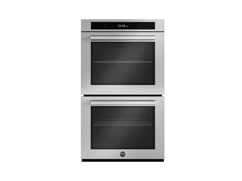 30 inch Double Electric Convection Oven with Self-Clean and Bertazzoni Assistant FPRO30FDSTX