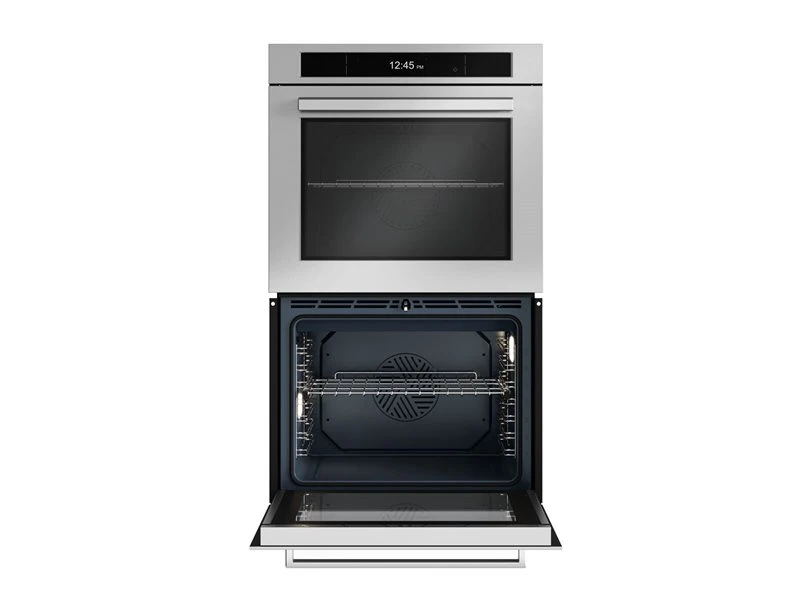 30 inch Double Electric Convection Oven with Self-Clean and Bertazzoni Assistant FPRO30FDSTX