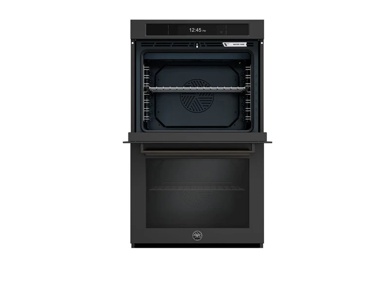 30 inch Double Electric Convection Oven with Steam Assist, Self-Clean and Bertazzoni Assistant FPRO30FDVTC