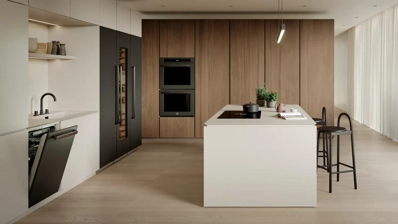 30 inch Electric Double Oven Combination with Steam, Self-Clean and Bertazzoni Assistant FPRO30FDVTC