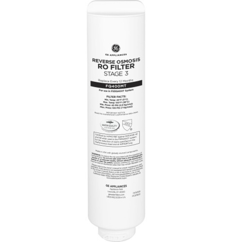 Reverse Osmosis Under Sink Membrane Replacement Filter FQ400MT