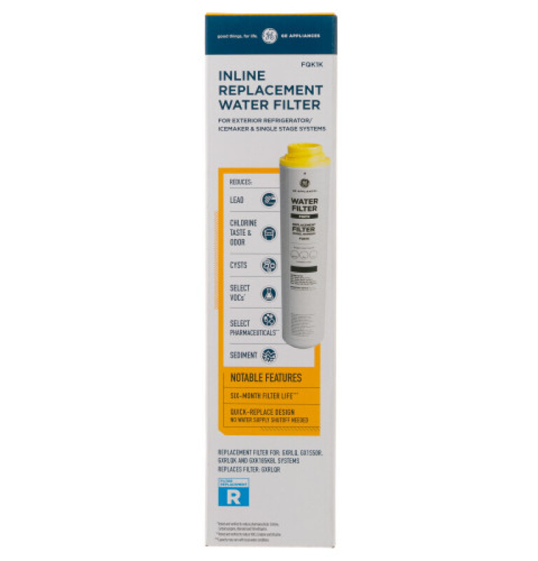 Replacement Water Filter For Single Stage Or In-line Systems FQK1K