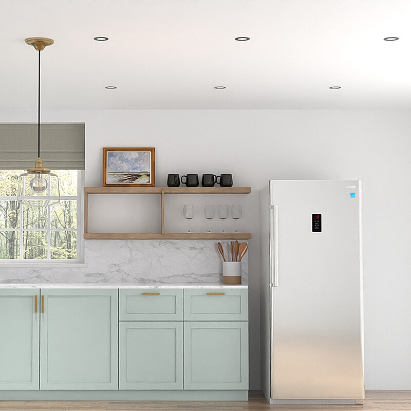 Conserv 14cf Upright Freezer CONVERTIBLE REF Garage Ready E-Star 28in wide 110V FR1400SREV, product image 12 of 32