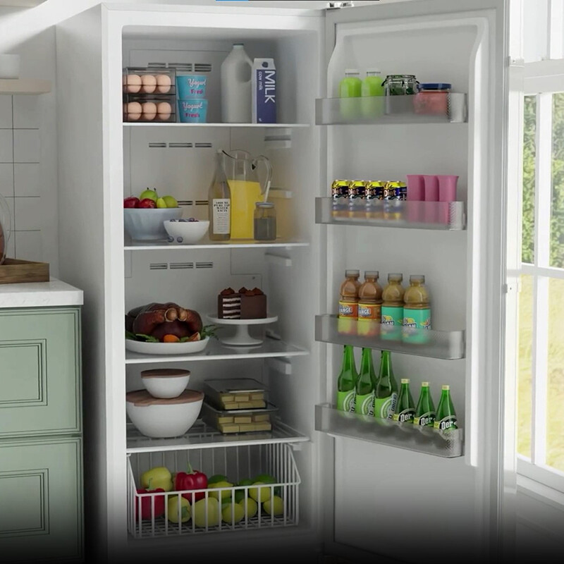 Conserv 14cf Upright Freezer CONVERTIBLE REF Garage Ready E-Star 28in wide 110V FR1400SREV, product image 29 of 32